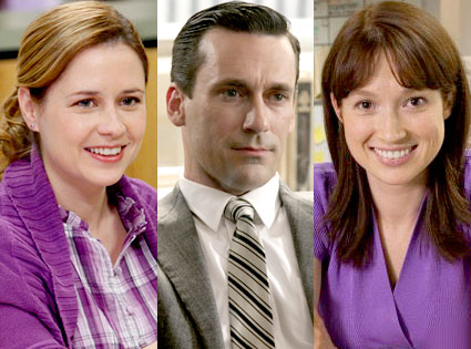Jenna Fischer, Jon Hamm, Ellie Kemper Jenna Fischer, Jon Hamm, Ellie Kemper